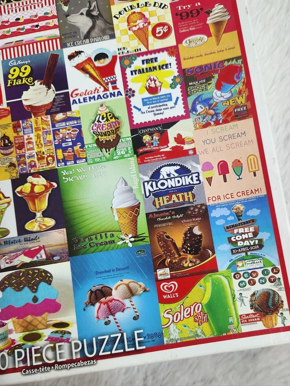 I. SCREAM FOR ICE CREAM 1000 Piece Puzzle - Picture 4 of 10